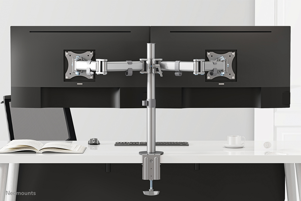 Neomounts NM-D135DSILVER Support d'écran à fixer 10-27"